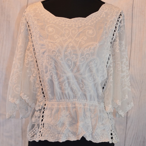 Maurices Lace Blouse - Picture 1 of 2